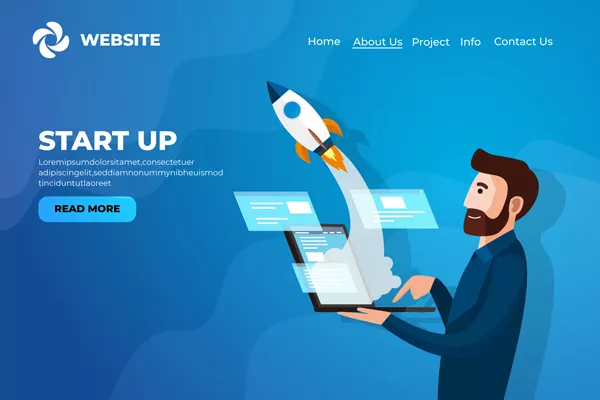 Website für StartUps
